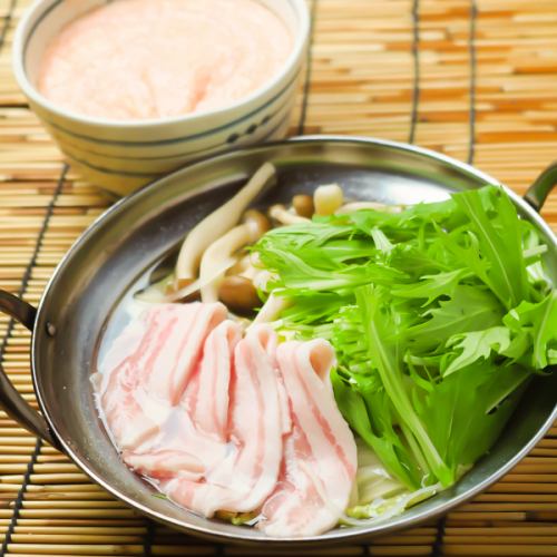 Menta Tororo Hot Pot <Order from 2 people>