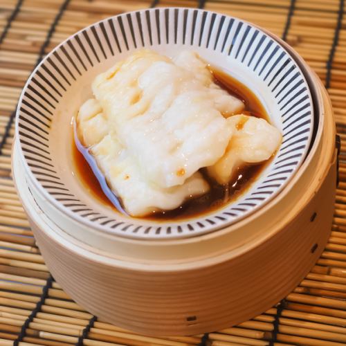 Steamed seasonal fish