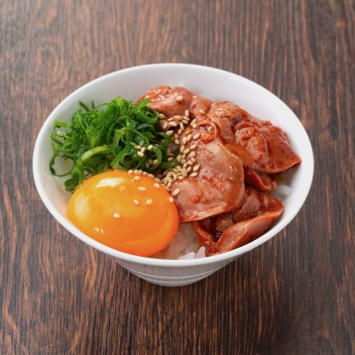 Pure white liver yukhoe rice bowl