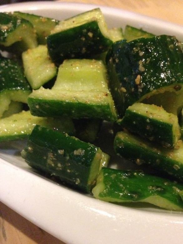 Addictive pepper / Yami spicy cucumber / After all green soybean (cold or grilled)