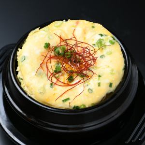 Korean specialty fluffy egg geranjim