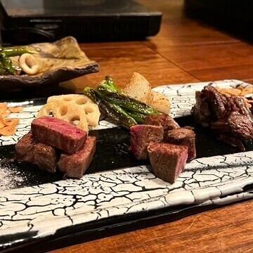 ◆地元食材で彩る鉄板焼