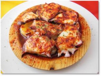Galician style octopus