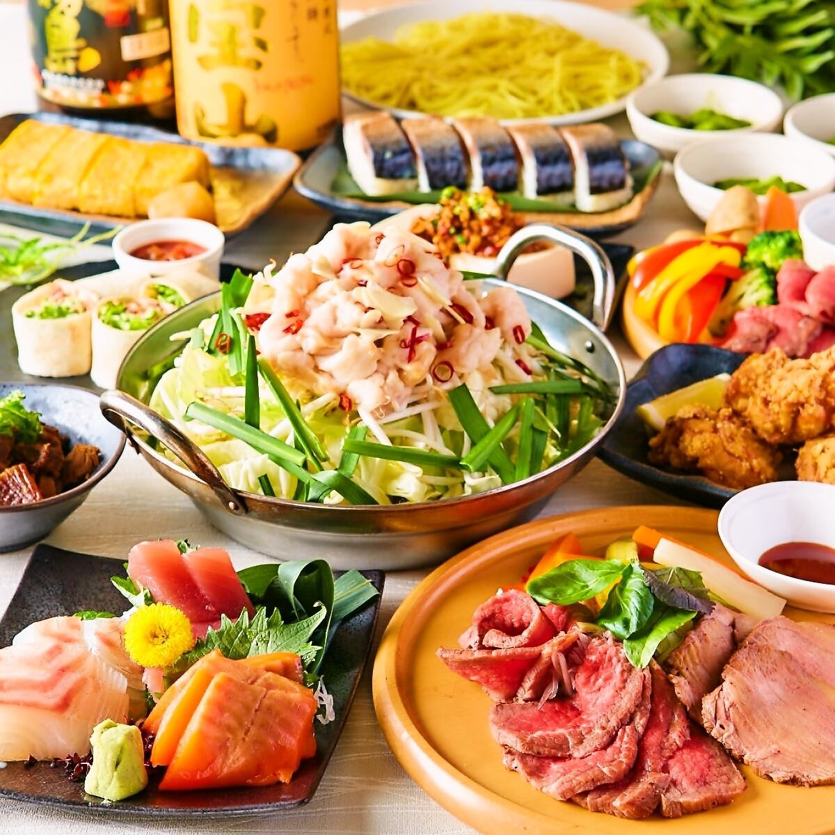 There is also a full course with all-you-can-drink! We offer 6 dishes for 2,980 yen to 12 dishes for 4,980 yen!