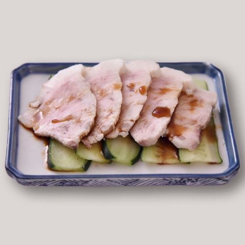 Cloud white meat boiled pork flavored sauce [pork neck]