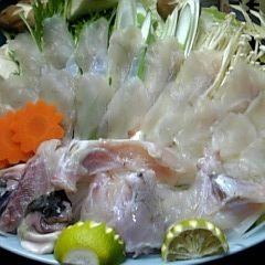 【90分飲放付】てっちりコース　6000円(税込）   豪華版⇒6500円（税込）