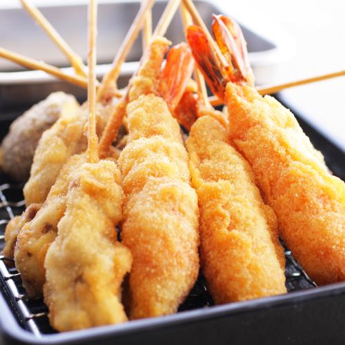 大人気◎揚げたて串カツ