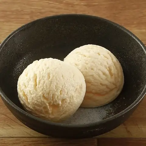 バニラアイス