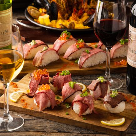 【僅限5月、6月】肉食節:5種巴西烤肉、和牛壽司等12道菜無限量暢吃,9,000日圓→6,000日元