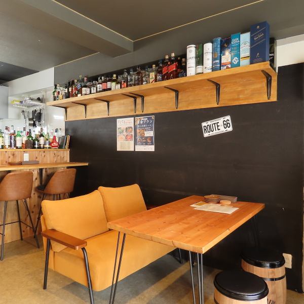 ≪様々なシーンに対応いたします◎≫ソファー席完備◆自慢のおしゃれな空間は様々なシーンでご利用可能です◎ゆったりとくつろげるソファー席は友人との飲み会やデートはもちろん、ランチ利用は女子会やママ会などにもぴったり◎飲み放題付きコースもご用意しており、思い出に残る特別な時間をお過ごしいただけます♪