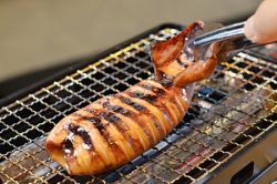 Grilled squid poppo