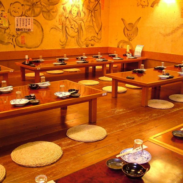 The large and spacious private room is very popular for various parties. If you want to have fun with everyone, this space is recommended!