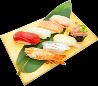 主廚精選握壽司（8個）