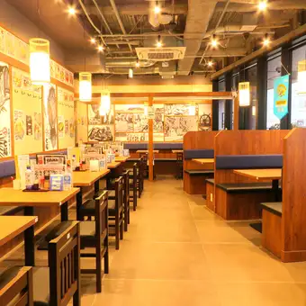 開放感のある店内♪