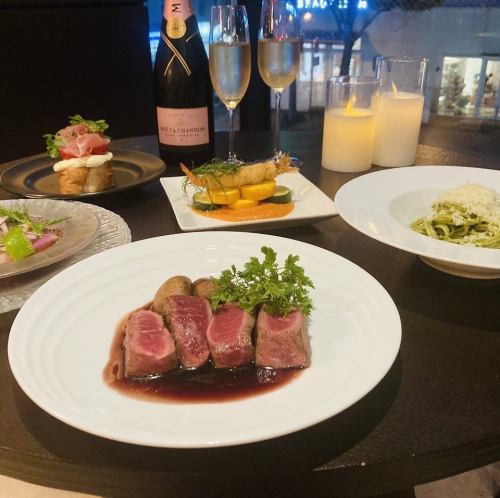 【飲み放題付きコース】