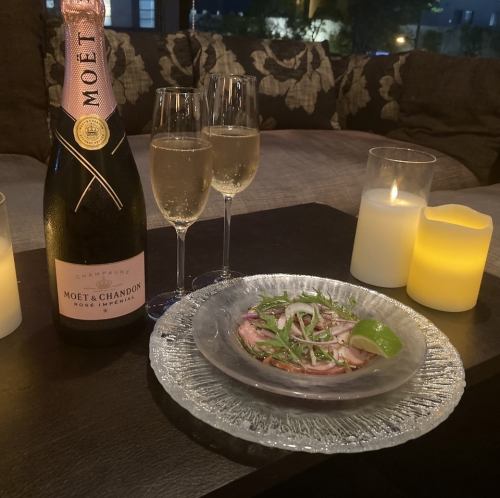 ワインや焼酎等種類豊富なドリンクメニュー！