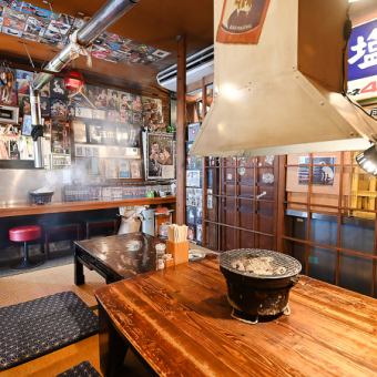 We also have counter seats recommended for one person or a small number of people!