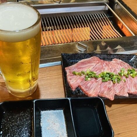 生啤酒+排骨套餐