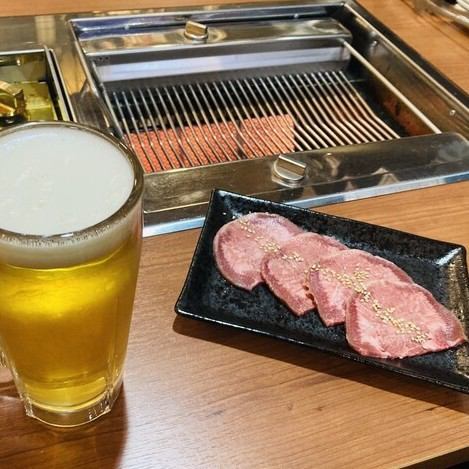 生啤酒+高級舌頭套餐