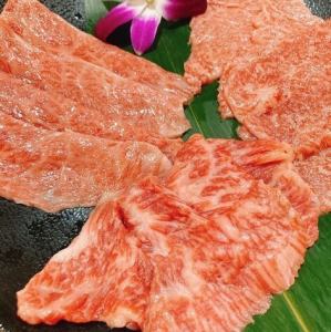 厳選A5和牛カルビ盛合せ