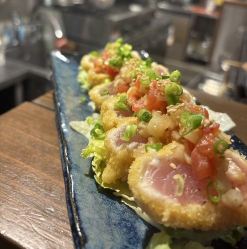 お魚のさっぱりレアカツ