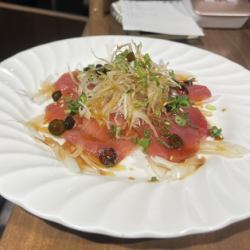和風ピリ辛カルパッチョ