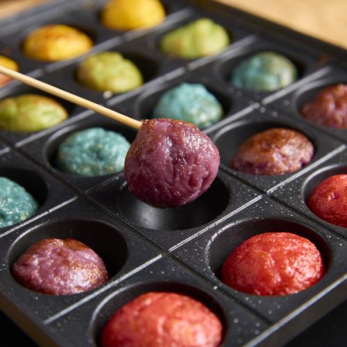 レインボーたこ焼き 10個