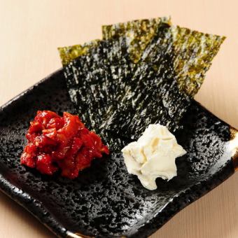 チャンジャクリームチーズ