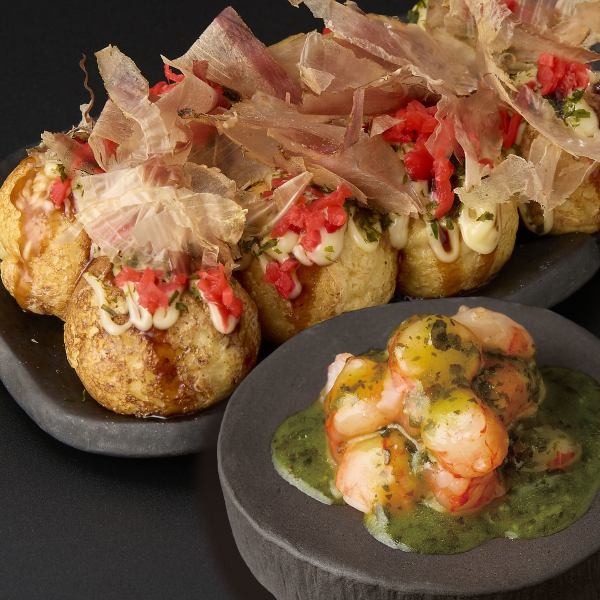 海老バジルたこ焼き10個