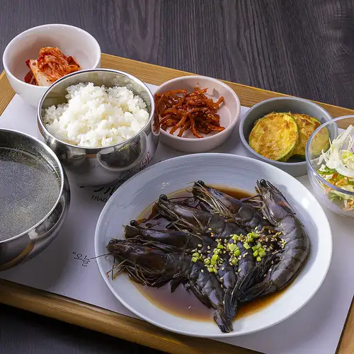 酱油腌虾套餐