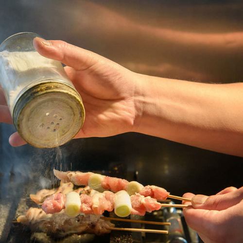 こだわりの串焼き食べ放題