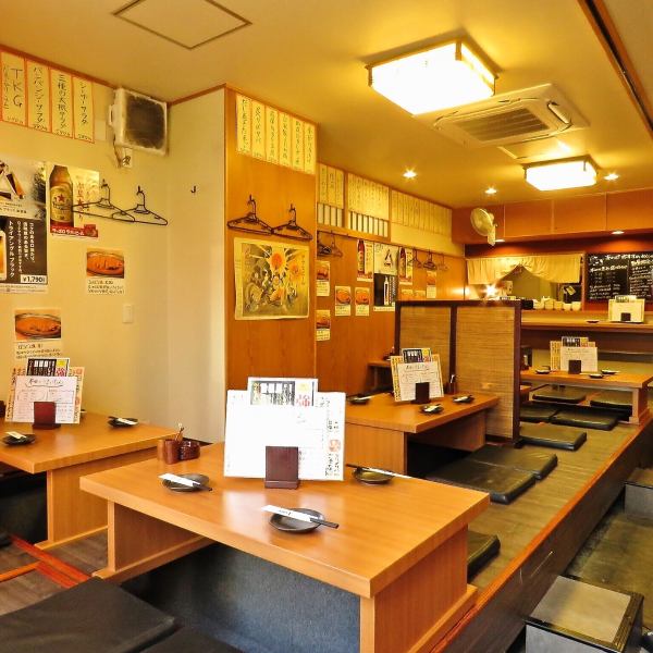 Recommended for banquets ◎ The shop has a cozy atmosphere.You can spend a relaxing time in the horigotatsu.If you want to taste the popular stew in Minami Urawa, go to "Ando"♪ It's a relaxing izakaya♪