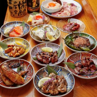 [忘年会]先着３組限定☆鶏/海鮮/もつ鍋　食べ飲み放題5280円→4480円