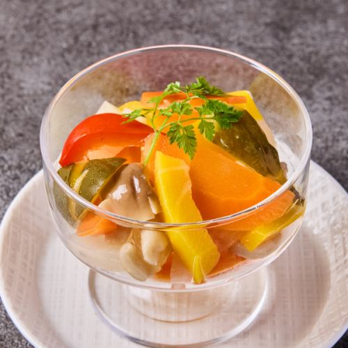 pickled seasonal vegetables