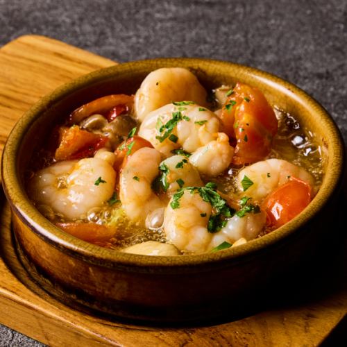 Shrimp and mushroom ahijo