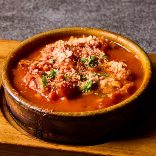 Neapolitan-style pork offal stewed in tomato sauce