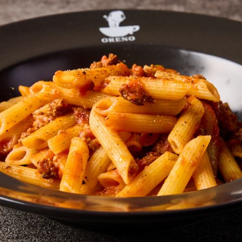 Penne Arrabiata with Salsiccia