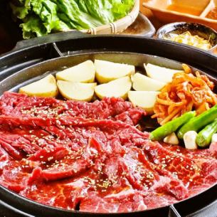 韓国鉄板スタミナ焼肉