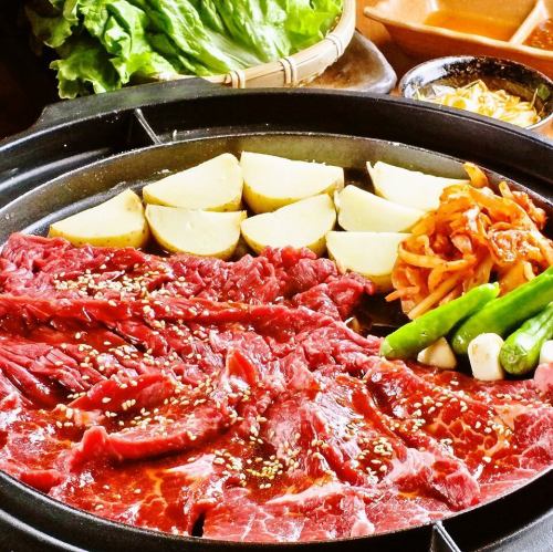 韓国鉄板スタミナ焼肉