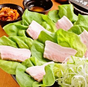豚の塩蒸し（ポッサム）