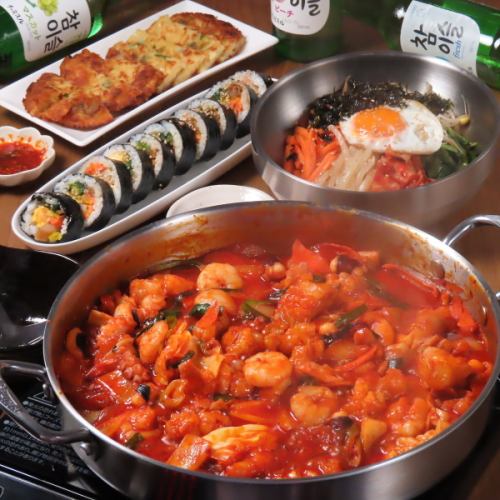 本場韓国の料理をお届け!