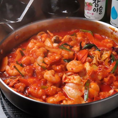 【ナッコプセ】釜山の名物料理をご賞味ください!◆1880円(税込)