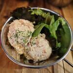 牛タンポテサラ