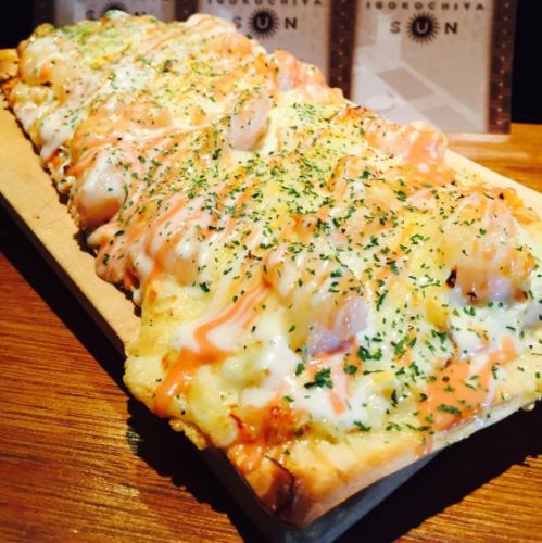 【ピザ】マルゲリータ/3種のチーズピザ/ジャガマヨピザ