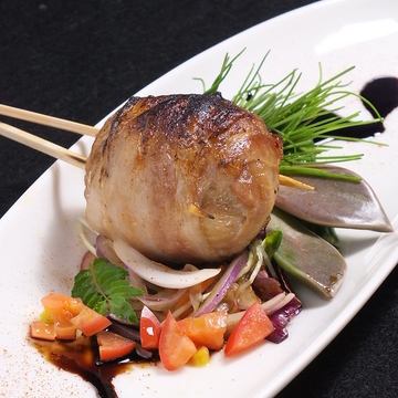 キンキンのビールと美味しい焼き鳥で乾杯！！
