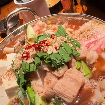 Motsunabe course with 120 minutes of all-you-can-drink, 7 dishes total: ¥6000 ⇒ ¥5500 (tax included)
