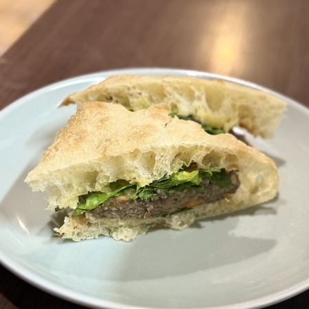【テイクアウト予約】ハンバーグサンド