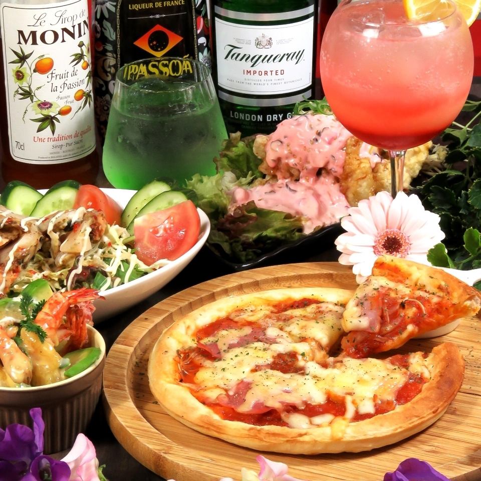 Extremely popular! All-you-can-eat and drink plans start from 3,000 JPY
