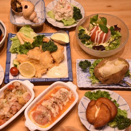 豊富な逸品メニューが充実