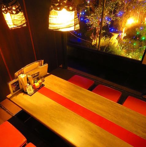 Enjoy yakitori and seafood in a private room at Nakamuraya! All-you-can-drink with food!